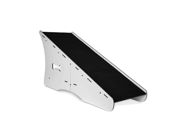 Rampa Para Cães Subir Sofá Cama 50 cm altura cor branco