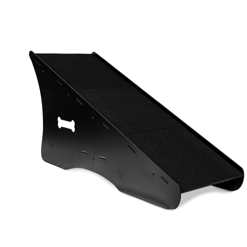 Rampa Para Cães Subir Sofá Cama 50 cm altura cor preto