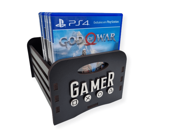 Organizador Case Para Games Caixa Jogos Ps3, Ps4, Ps5, Xbox - Image 4