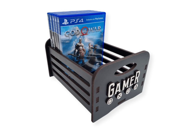 Organizador Case Para Games Caixa Jogos Ps3, Ps4, Ps5, Xbox - Image 3
