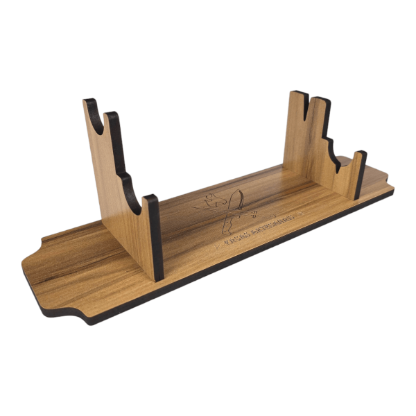 Suporte Expositor De Facas Artesanais Duplo cor mdf Amadeirado - Image 6